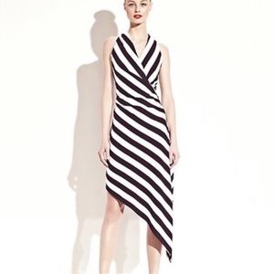 Betsey Johnson - Striped asymmetrical dress